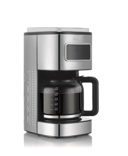 Bodum BISTRO Programmable+ coffee maker, 12 Cup, 1.5 l, 51 oz. Shiny