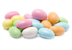 Jordan Almonds - 1 lb (16 oz) Assorted Pastels and White T.M. Ward Coffee Company