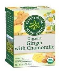 Traditional Medicinals Ginger with Chamomile Tea T.M. Ward Coffee Company