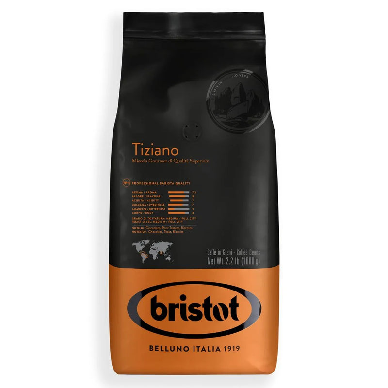 Bristot Espresso Tinzano Whole Bean 6 / 2.2lb