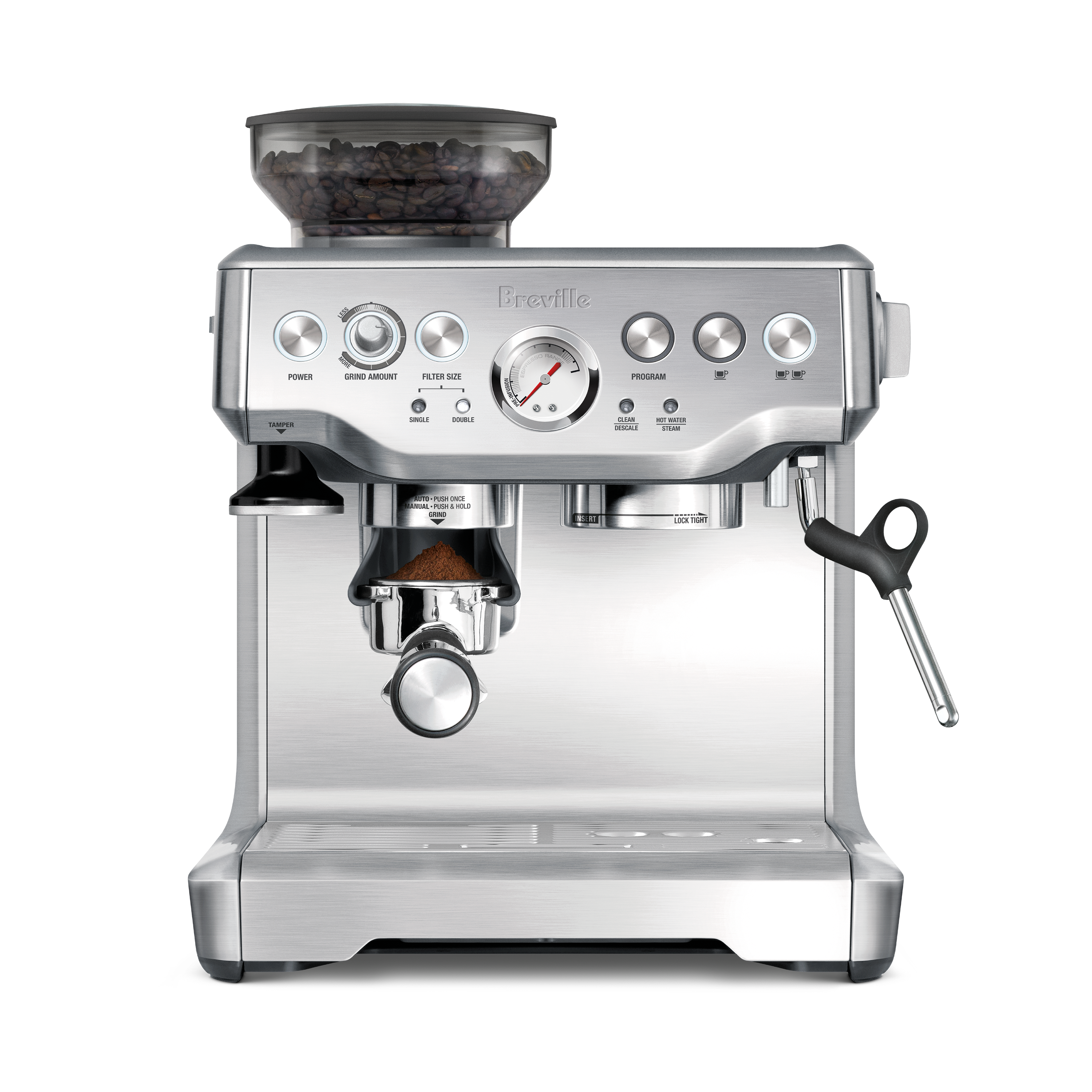 Breville エスプレッソマシン ステンレス Breville Barista Express | T.M. Ward Coffee Company