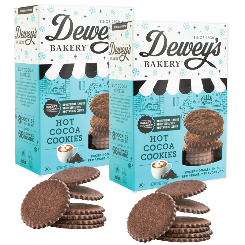 Dewey's Hot Cocoa Moravian Cookies