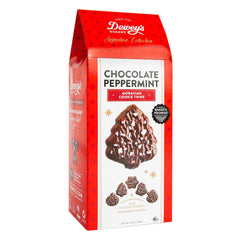 Dewey's Chocolate Enrobed Peppermint Holiday Shaped Moravian Cookie