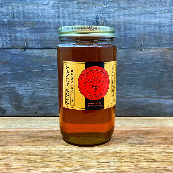 Wildflower Honey -16 oz Made In NJ