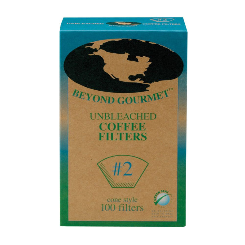 Beyond Gourmet #2 Unbleached Coffee Filter T.M. Ward Coffee Company