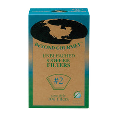 Beyond Gourmet #2 Unbleached Coffee Filter T.M. Ward Coffee Company
