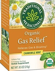 Traditional Medicinals Gas Relief Chamomile Mint T.M. Ward Coffee Company