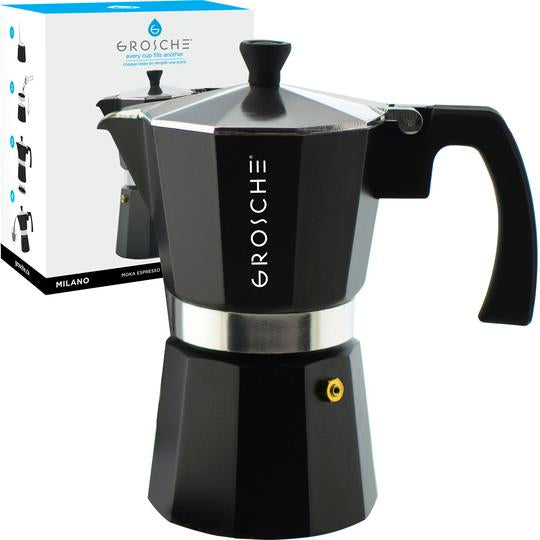 YRP Mocha Latte Coffee Maker Italian Moka Espresso Cafeteira Percolator Pot  1cup/3cup/6cup/9cup/12cup Stovetop Coffee Maker