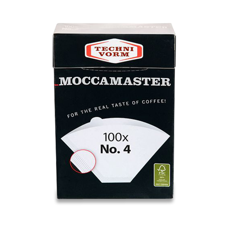 Moccamaster #4 White Coffee Filter T.M. Ward Coffee Company
