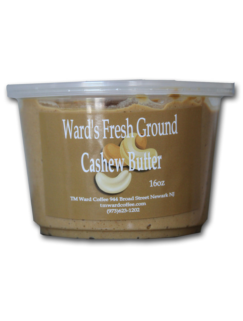 Cashew Butter - 1 lb (16oz) T.M. Ward Coffee Company