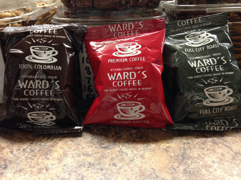 Ward Coffee Individual  2 oz Pkts T.M. Ward Coffee Company